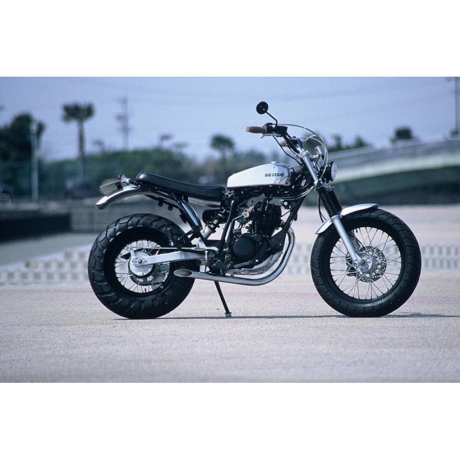 フラットサイドアルミタンク BIGCEDAR（ビッグシーダー） TW200（00年