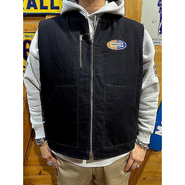 ファインシックス ベスト FINESIXXX OVAL LOGO DUCK & QUILTING 2WAY