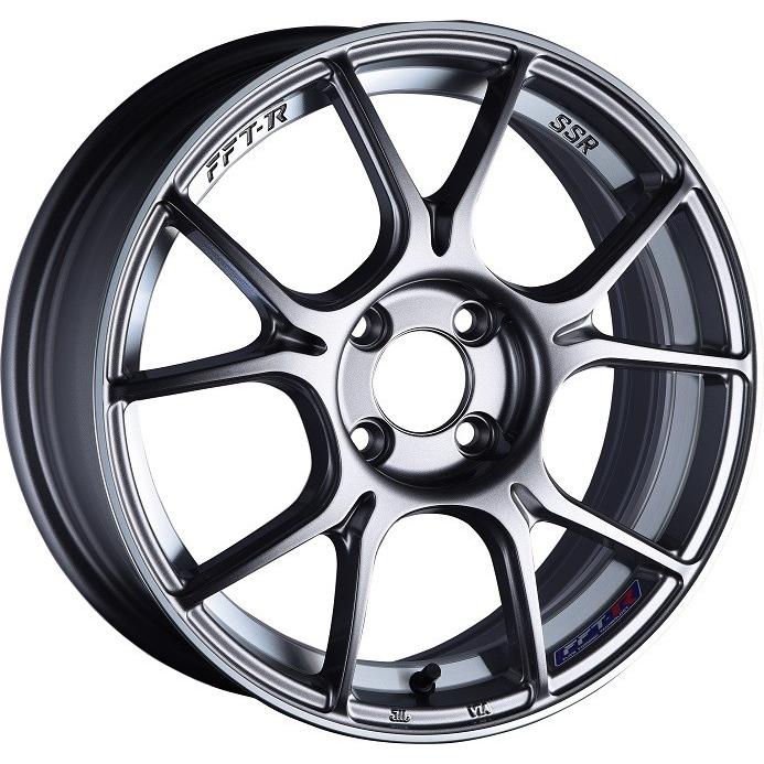 SSR SSR GTX02 17インチ 7.0J +42 4-100 ダークシルバー4本で送料無料