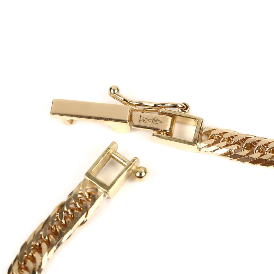 18金 喜平ブレスレット 8面トリプル 5g 18cm ゴールド メンズ