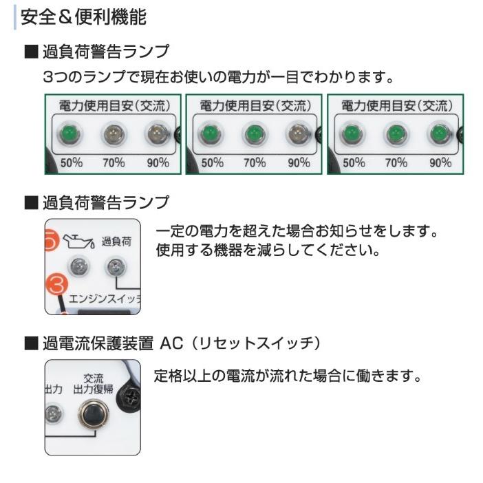 工進（KOSHIN） インバーター発電機 GV-16SE 家庭用 アウトドア