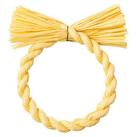 松村工芸 わらルックリース25 キイロ 25-3191-32 5個 しめ縄 正月飾り