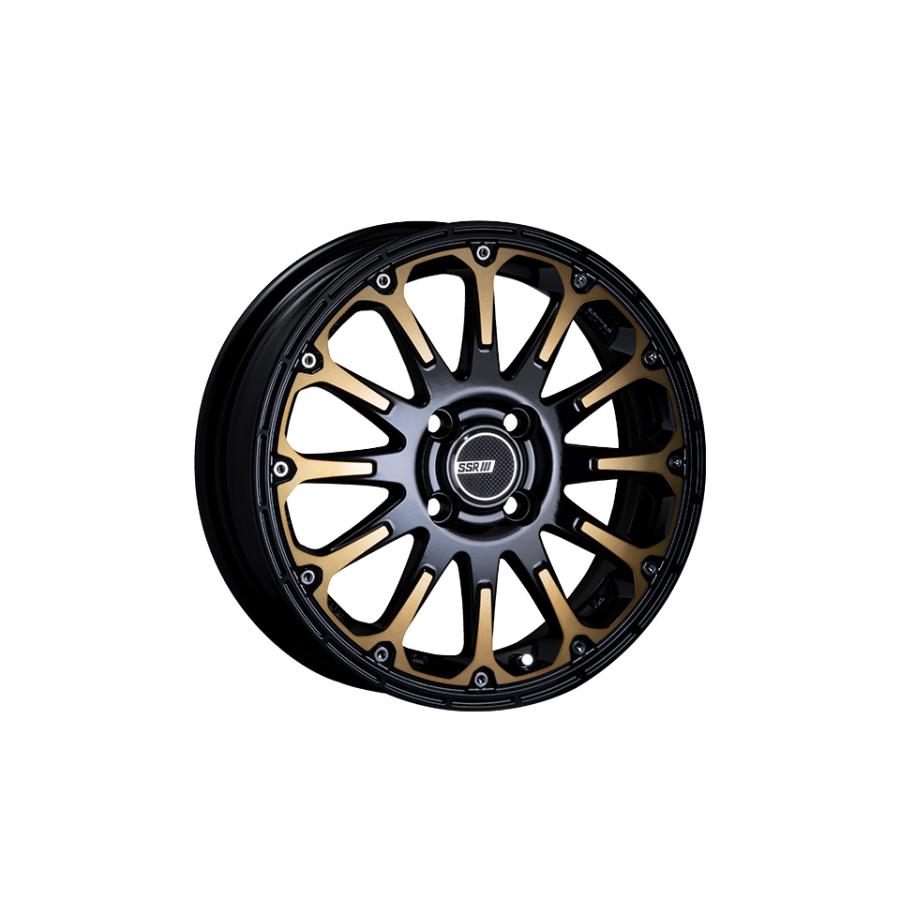 SSR SSR DEVIDE FT 15インチ 5.0J +45 4-100 ディープゴールド 4本で