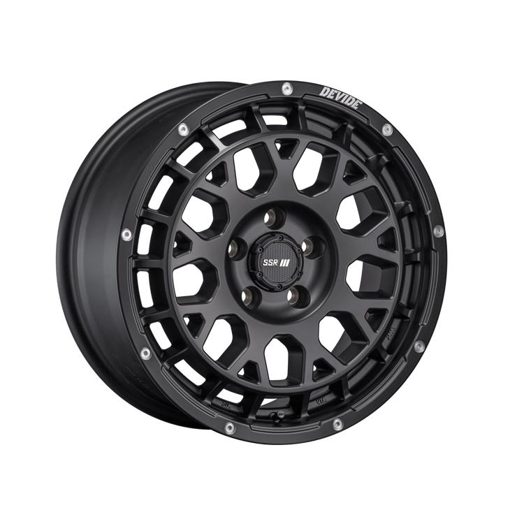 SSR SSR DEVIDE G:M 14インチ 4.5J +43 4-100 フラットブラック 4本で