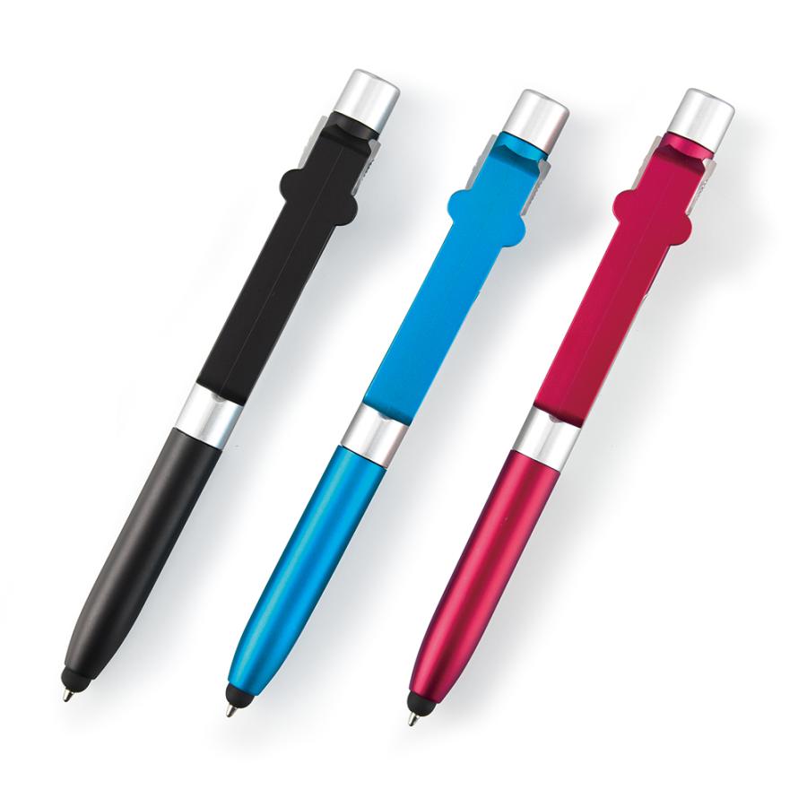 名入れ対応 100個からOK New4in1ボールペン 販促品 ノベルティ 名入れ