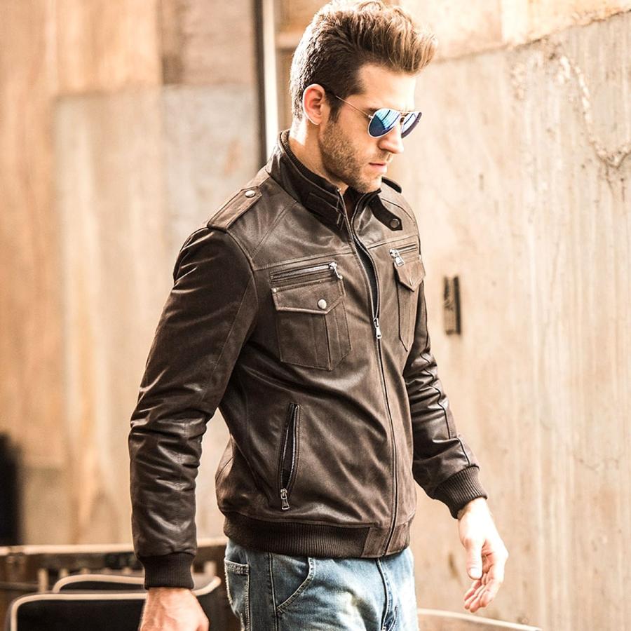 送料無料!】全2色 7サイズ メンズ ピッグスキン ジェニュインレザー