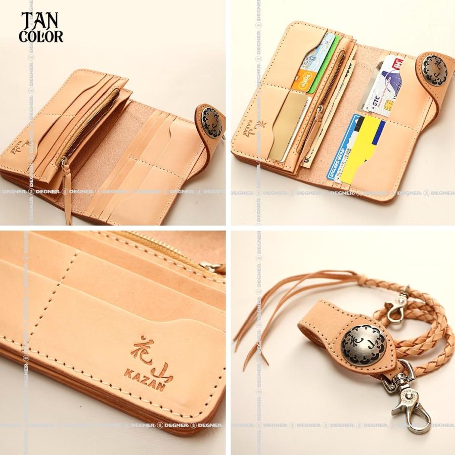 DEGNER/デグナー】ロングウォレット和柄！レザー！バイク！本革！花山