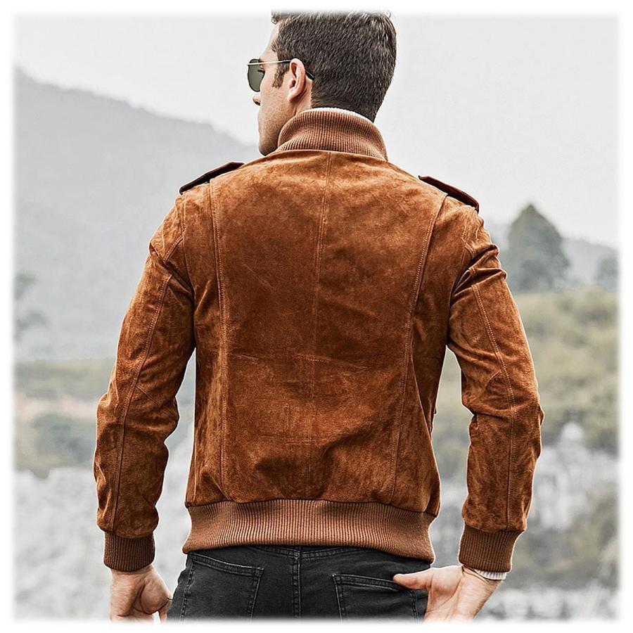 送料無料!】全10サイズ メンズ 本革ピッグレザースクエアポケット