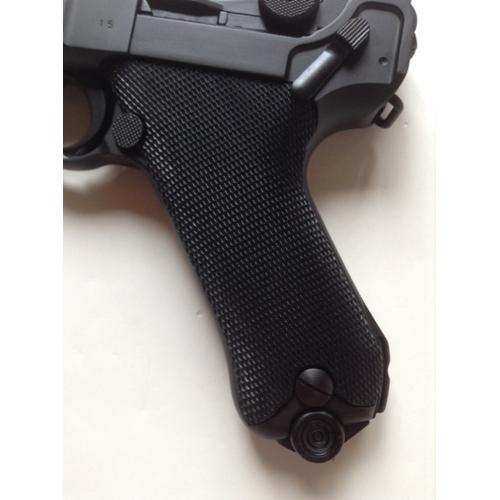 タナカワークス ルガー P08 6インチ R-Type HW ブラック ガスガン ガス