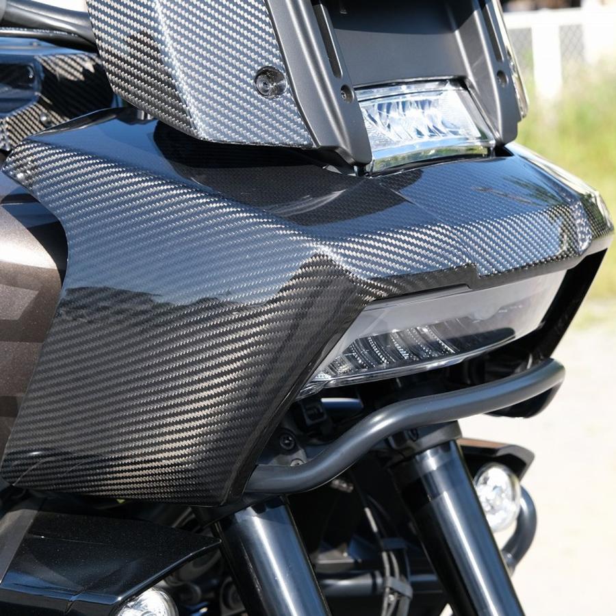 パンアメリカ ドライカーボンアッパーカウル (綾織/艶あり) SPEEDRA