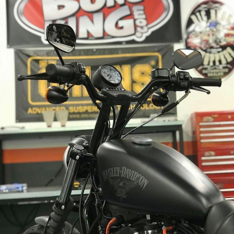 バンキン 8インチ・ワンピース ストレートライザー (グロスブラック