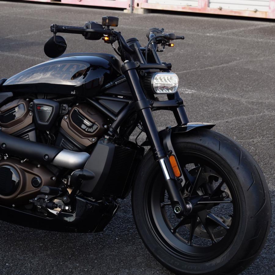 ハーレー RH975 ナイトスター、スポーツスターS ハンドルウィンカー