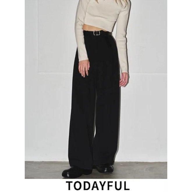 TODAYFUL TODAYFUL/トゥデイフル Doubletuck Twill Trousers☆ 25秋冬