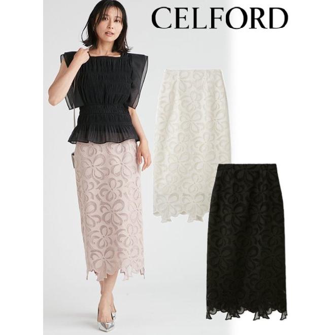 CELFORD（セルフォード） (セール30%OFF&PT5) リボンレースタイト