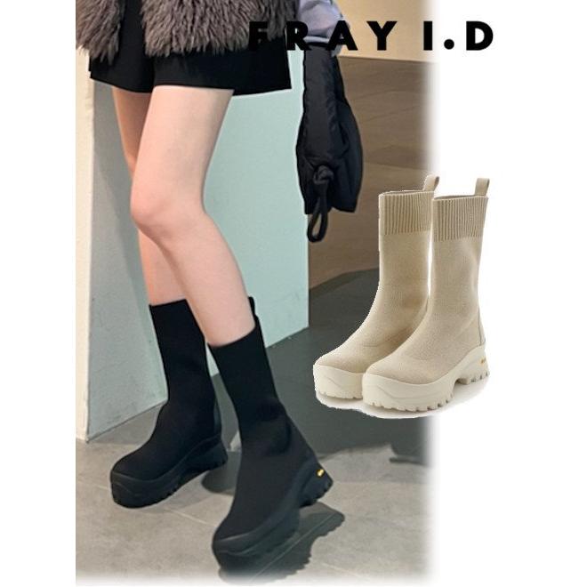 FRAY I.D（フレイ・アイディー） (セール30%OFF) vibramソールニット