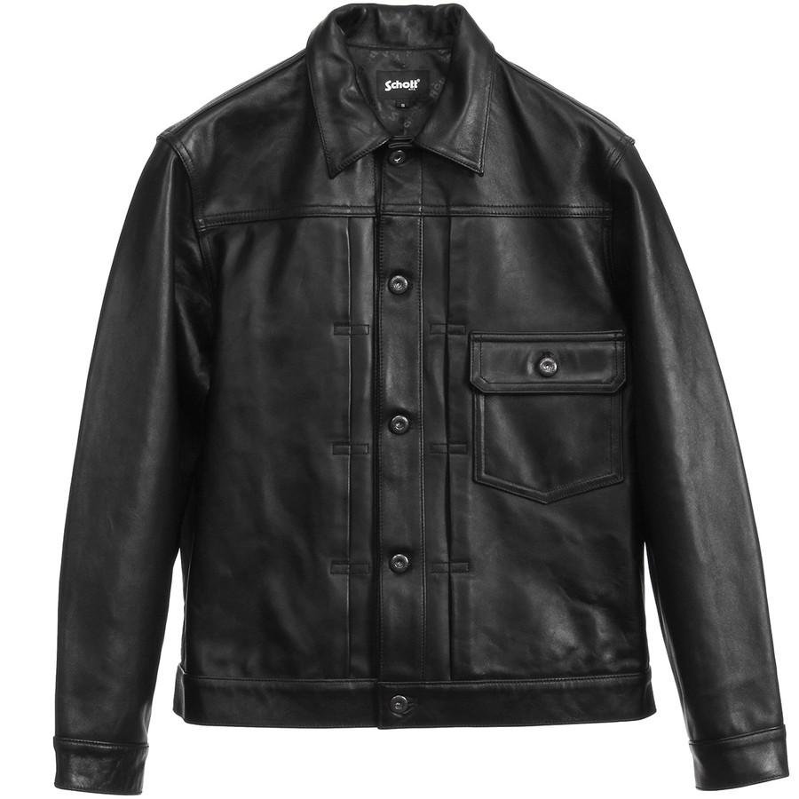 Schott N.Y.C（ショット） シープレザー トラッカージャケット 1st