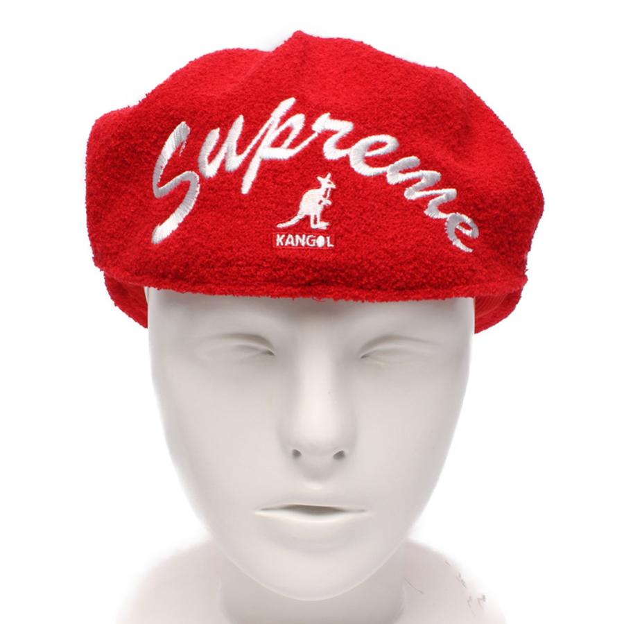 美品 カンゴール SUPREME x KANGOL 21SS キャスケット ハンチング