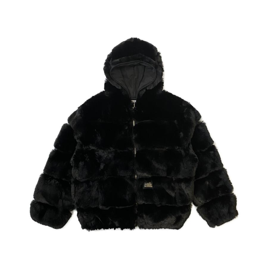 シュプリーム ジャケット Faux Fur Hooded Jacket 21aw メンズ SIZE M