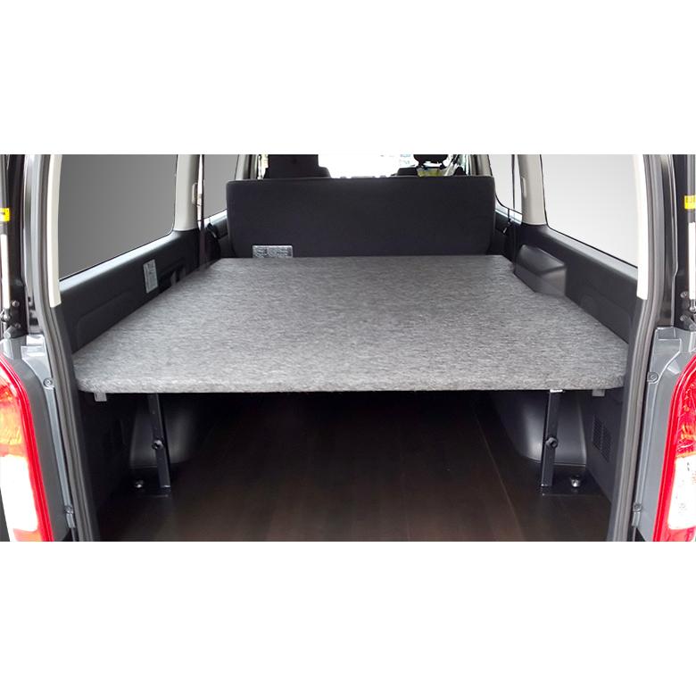 ハイエース 2WAYベッド ベッドキット [パンチカーペット]+レザー