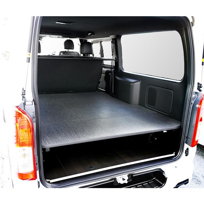 ハイエース 標準S-GL用 硬質マットタイプ 低床ベッドキット ロータイプ