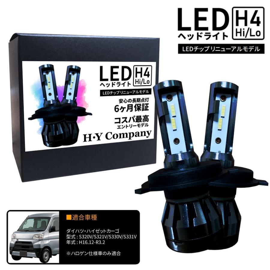 ダイハツ ハイゼットカーゴ S320V S321V S330V S331V LEDヘッドライト