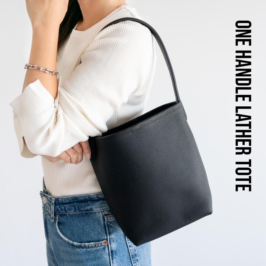 ワンハンドル レザー トート 本革 レディース バッグ ミニバッグ