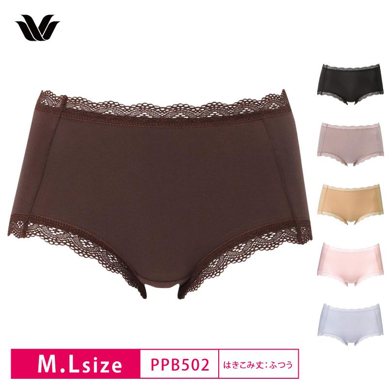 WACOAL（ワコール） ショーツ PPB502 すそピタショーツ レーシィタイプ