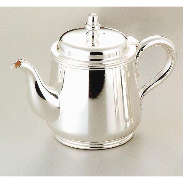 早川シルバー ティーポット 5人用 東型 洋白（ニッケルシルバー） 銀