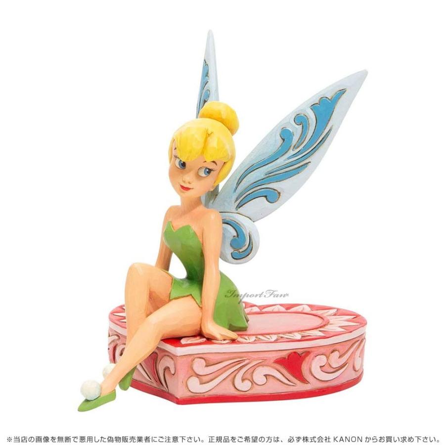 Disney（ディズニー） ジムショア ティンカーベル ハートの上に座る