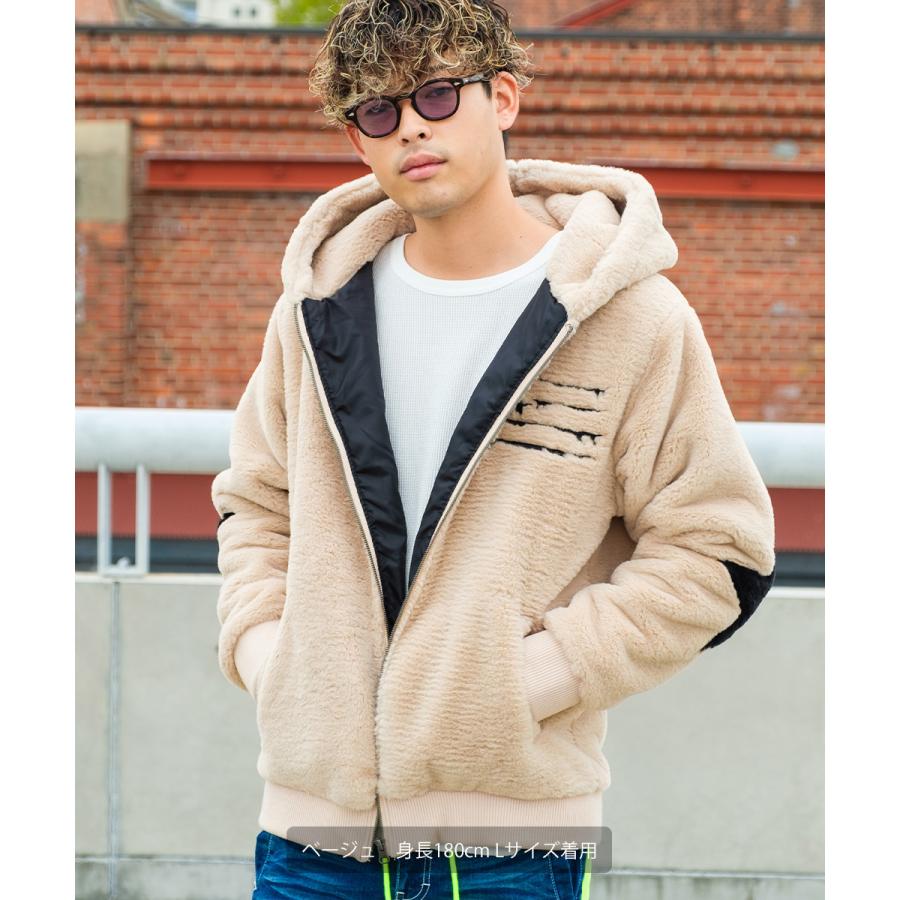 improves（インプローブス） ファーパーカー メンズ フード ファー