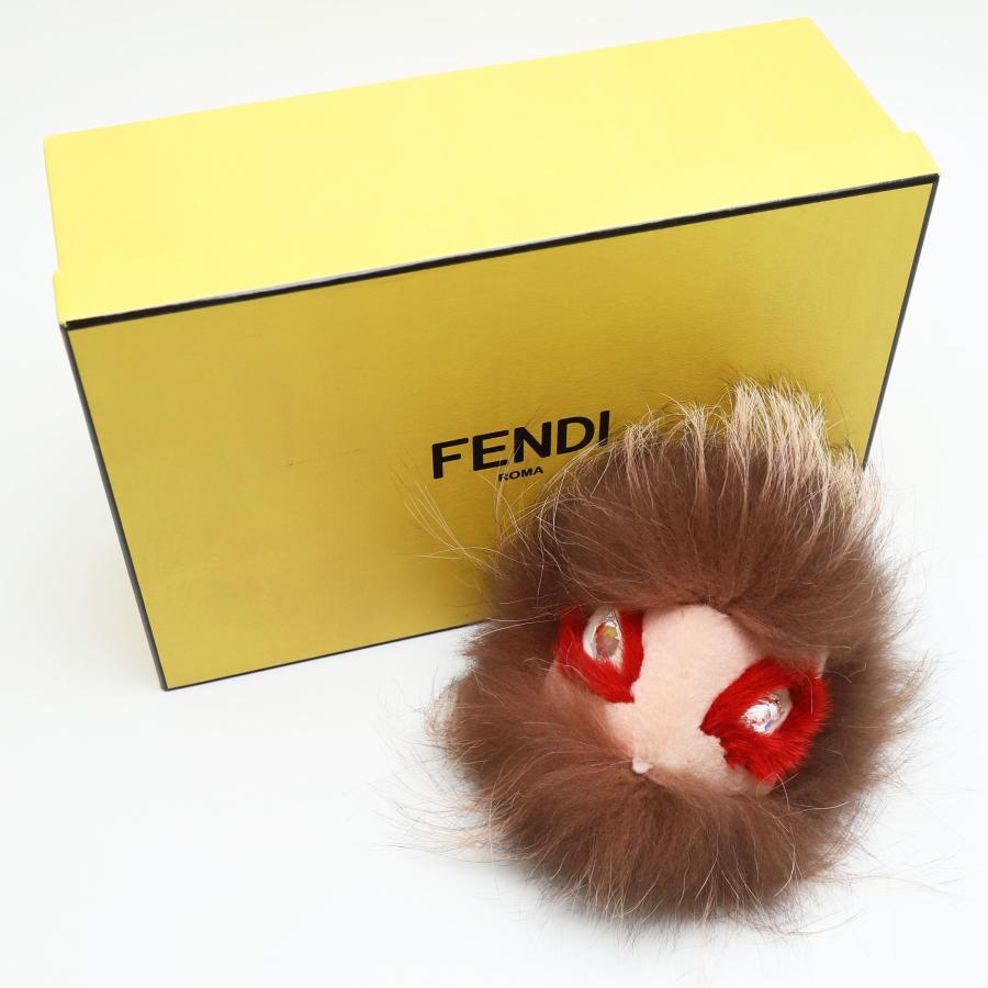 FENDI（フェンディ） 中古品 モンスター ファーチャーム キーホルダー