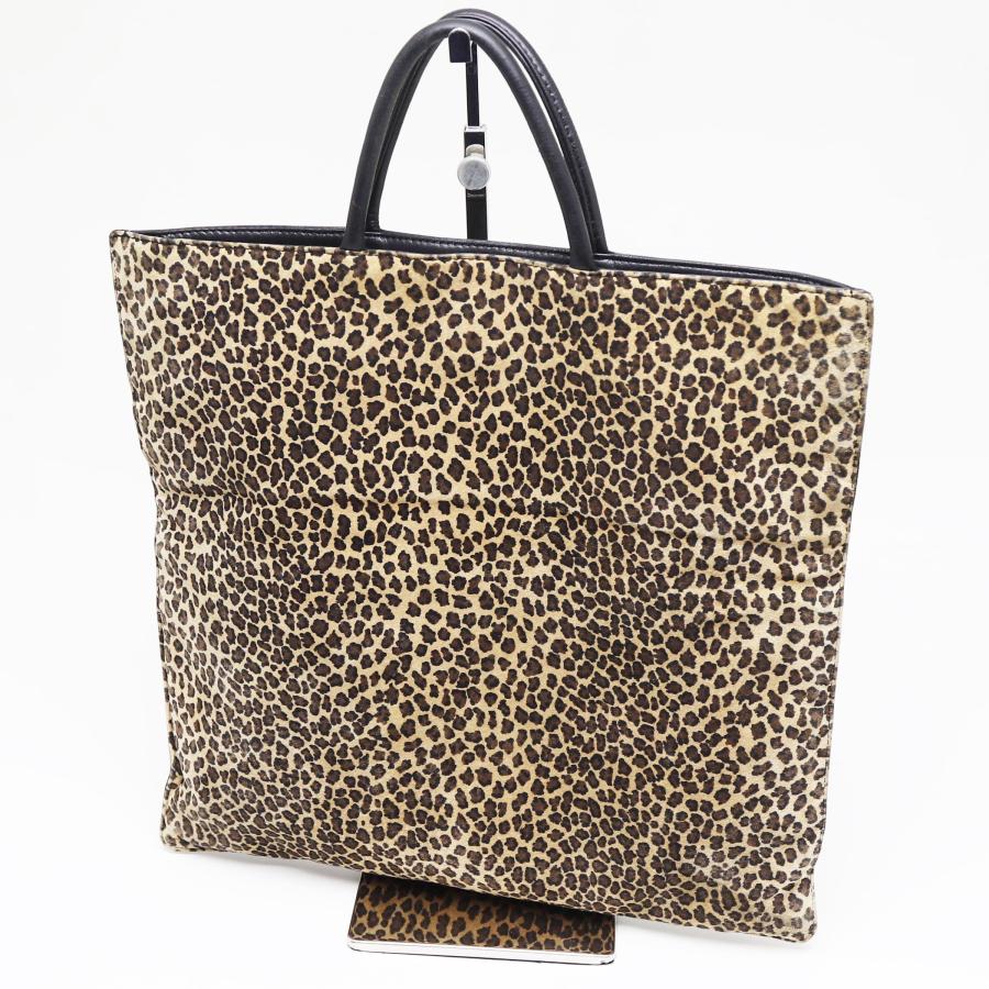 LOEWE（ロエベ） 中古品 アナグラム トートバッグ ロゴ型押し