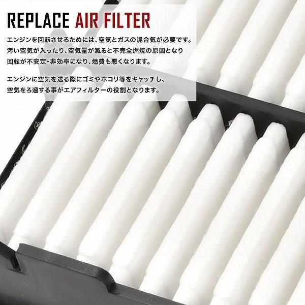 互換品】 RU1/RU2/RU3/RU4 ヴェゼル エアフィルター エアクリーナー