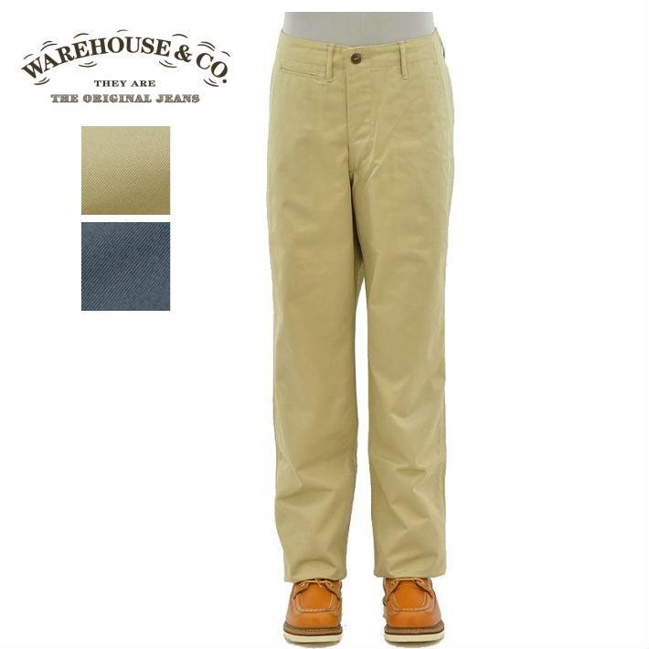 WAREHOUSE（ウエアハウス） Lot.1082 チノパン ボタンフライ ノン