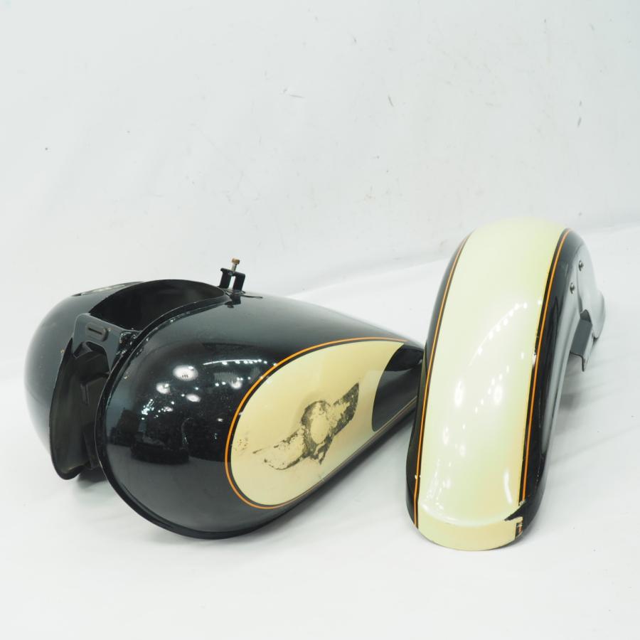 バルカン400クラシック タンク フロントフェンダーセット VULCAN 修復