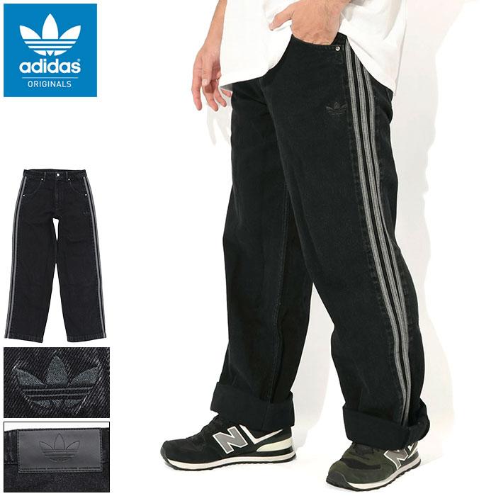 adidas Originals アディダス パンツ メンズ ブラック デニム FB