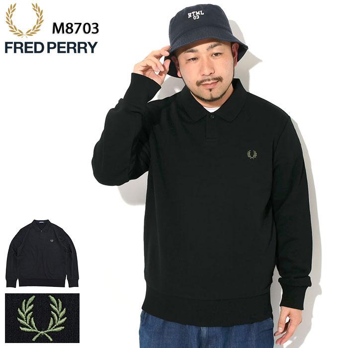 FRED PERRY（フレッドペリー） ポロシャツ 長袖 メンズ カラード
