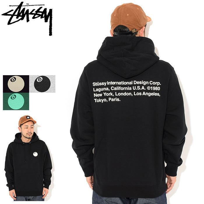 STUSSY（ステューシー） プルオーバー パーカー メンズ 8 Ball Corp