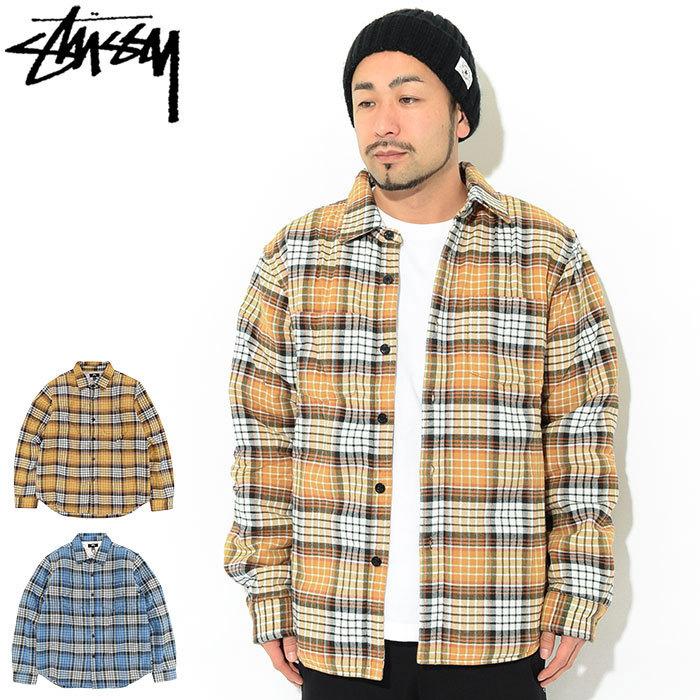 STUSSY（ステューシー） ジャケット メンズ Quilted Lined Plaid Shirt