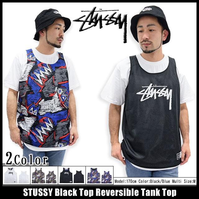 STUSSY（ステューシー） STUSSY Black Top Reversible タンクトップ