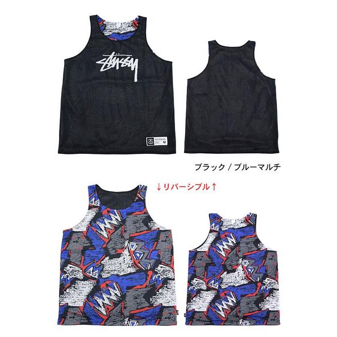 STUSSY（ステューシー） STUSSY Black Top Reversible タンクトップ