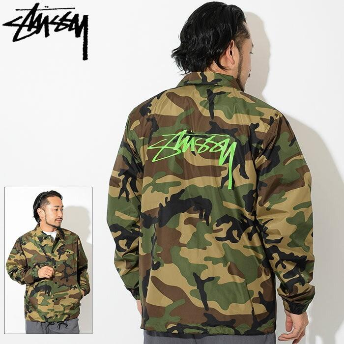 STUSSY（ステューシー） ジャケット メンズ Camo Cruize Coach(stussy