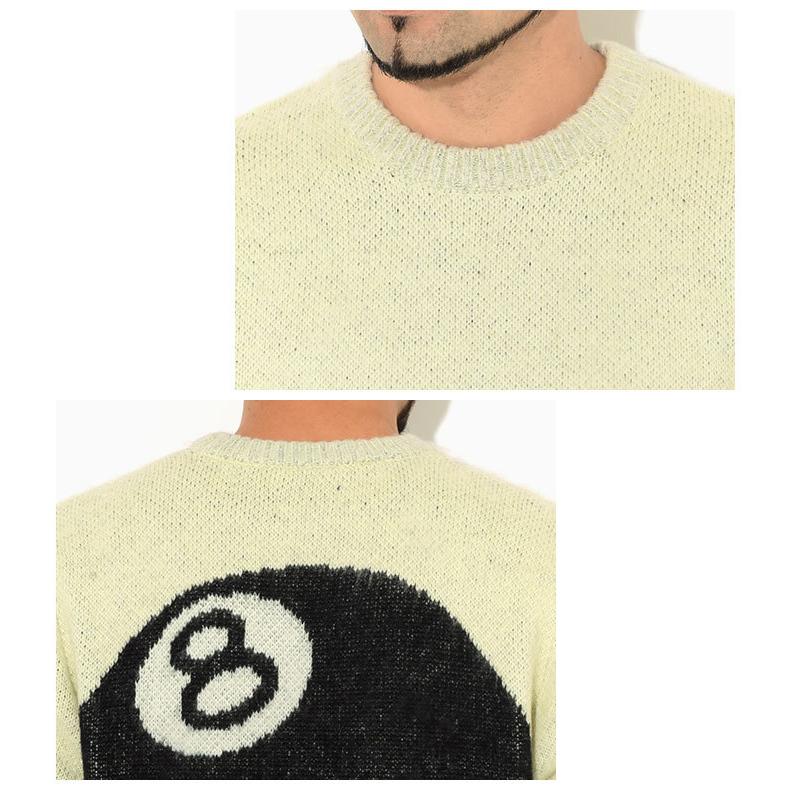STUSSY（ステューシー） セーター メンズ 8 Ball Heavy Brushed Mohair