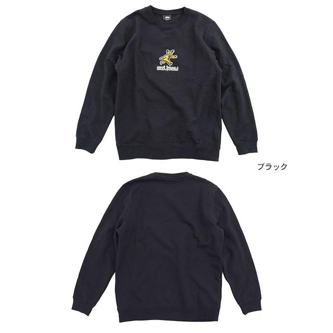 STUSSY（ステューシー） トレーナー メンズ Bear Applique(stussy crew