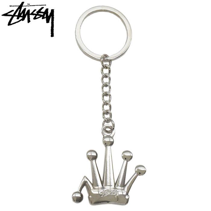 STUSSY（ステューシー） キーホルダー STUSSY Metal Bent Crown