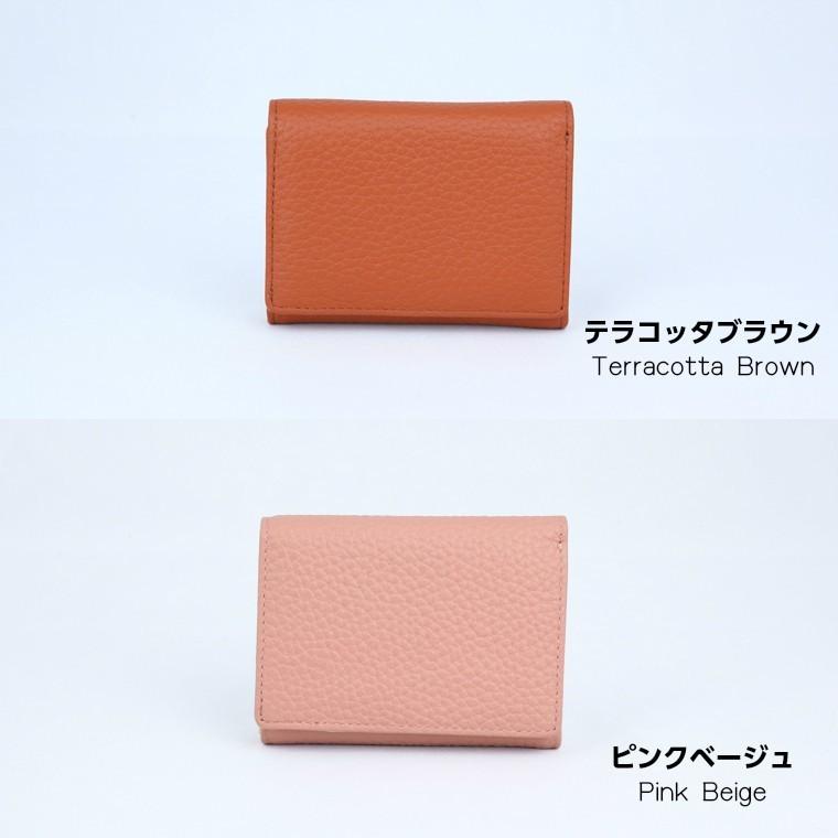 ミニ財布 レディース 本革 三つ折り 財布 コンパクト かわいい