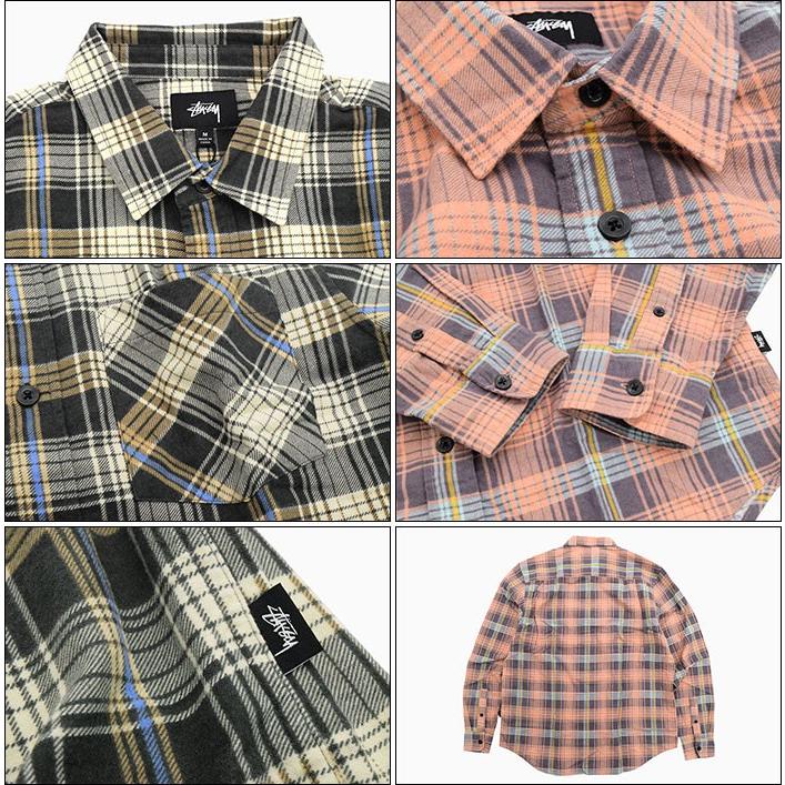 STUSSY（ステューシー） シャツ 長袖 メンズ Lawrence Plaid ( stussy