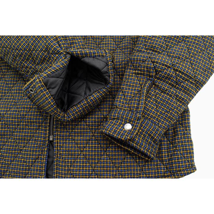 STUSSY（ステューシー） ジャケット メンズ Mini Check Quilted Zip
