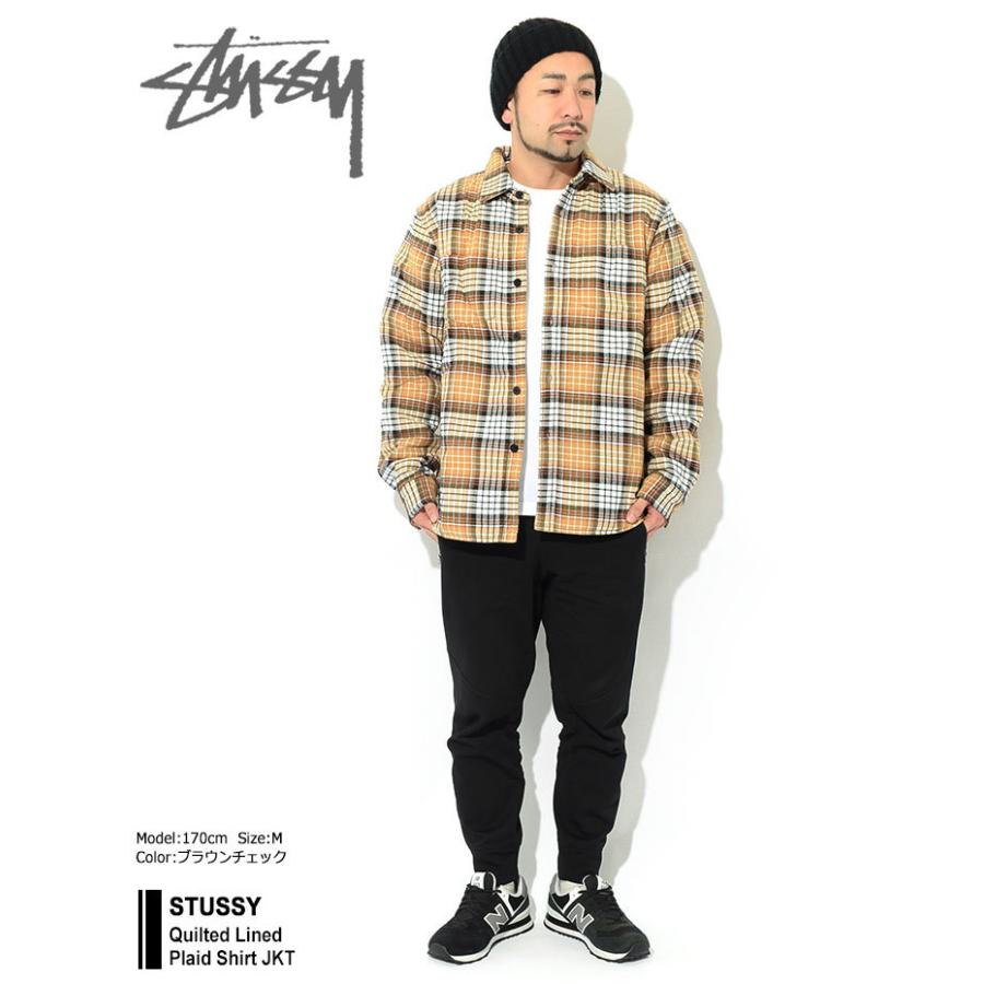 STUSSY（ステューシー） ジャケット メンズ Quilted Lined Plaid Shirt