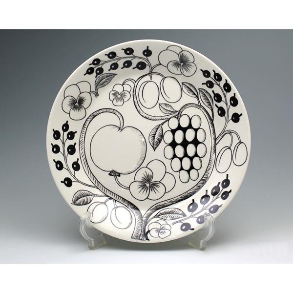 Paratiisi アラビア パラティッシ ブラック Black 6670 プレート 26cm